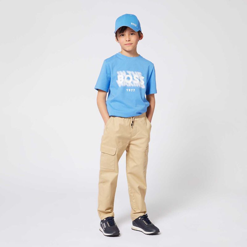 BOSS Regular Fit T-Shirt 4Y - 10Y image number 1